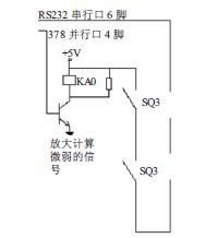 驅(qū)動電路與計算機并行口連接電路圖
